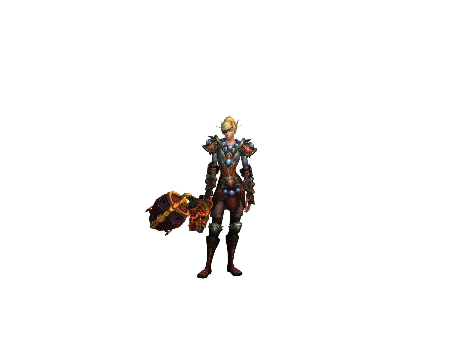 Doux 3D character render