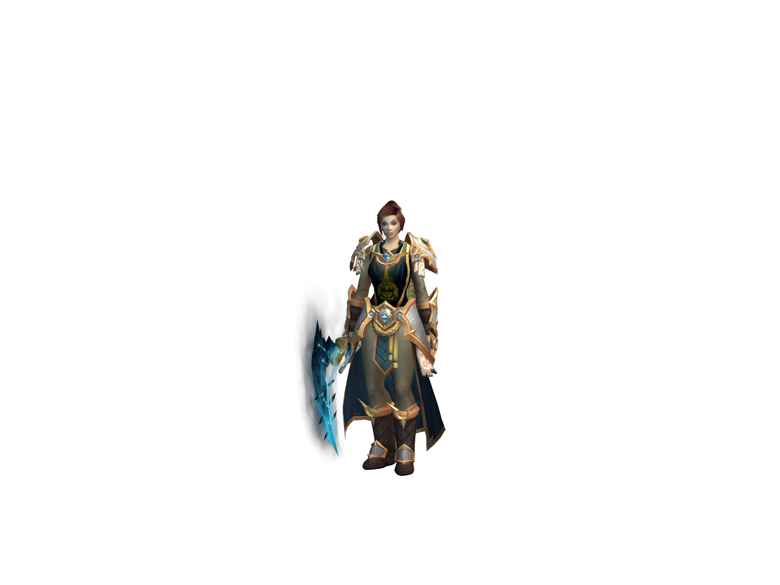 Mairar 3D character render