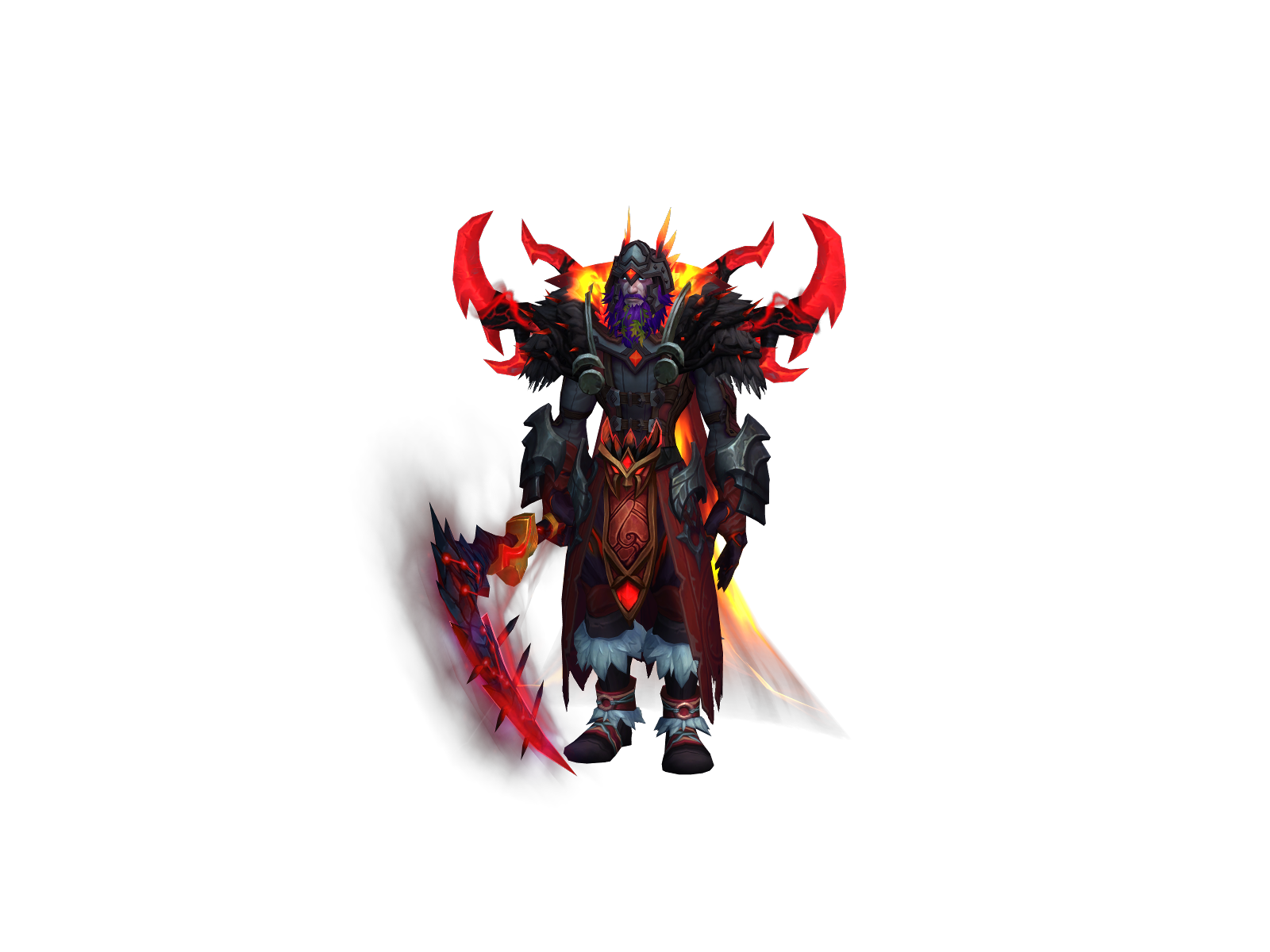 Alkafir 3D character render