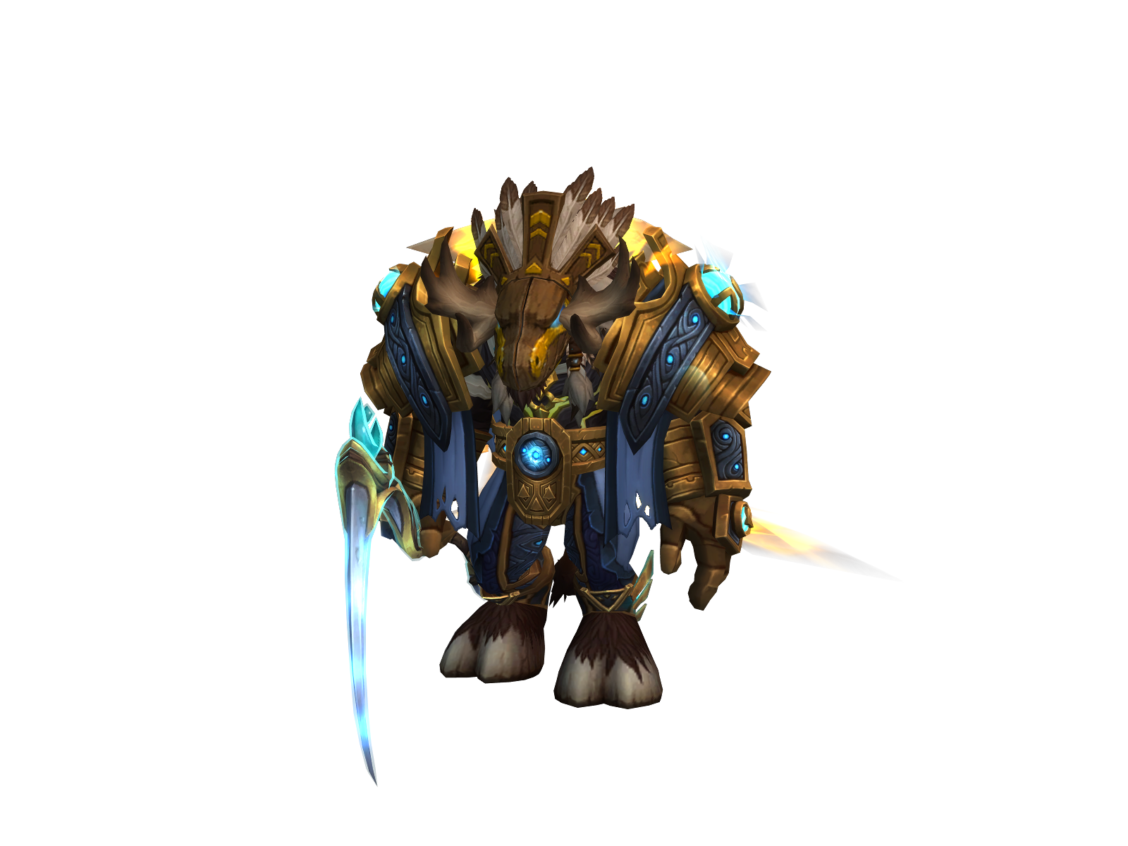 Awestar 3D character render