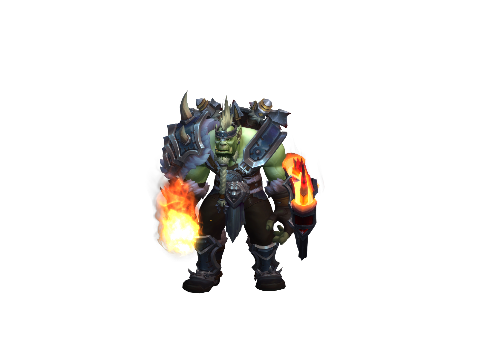 Immback 3D character render