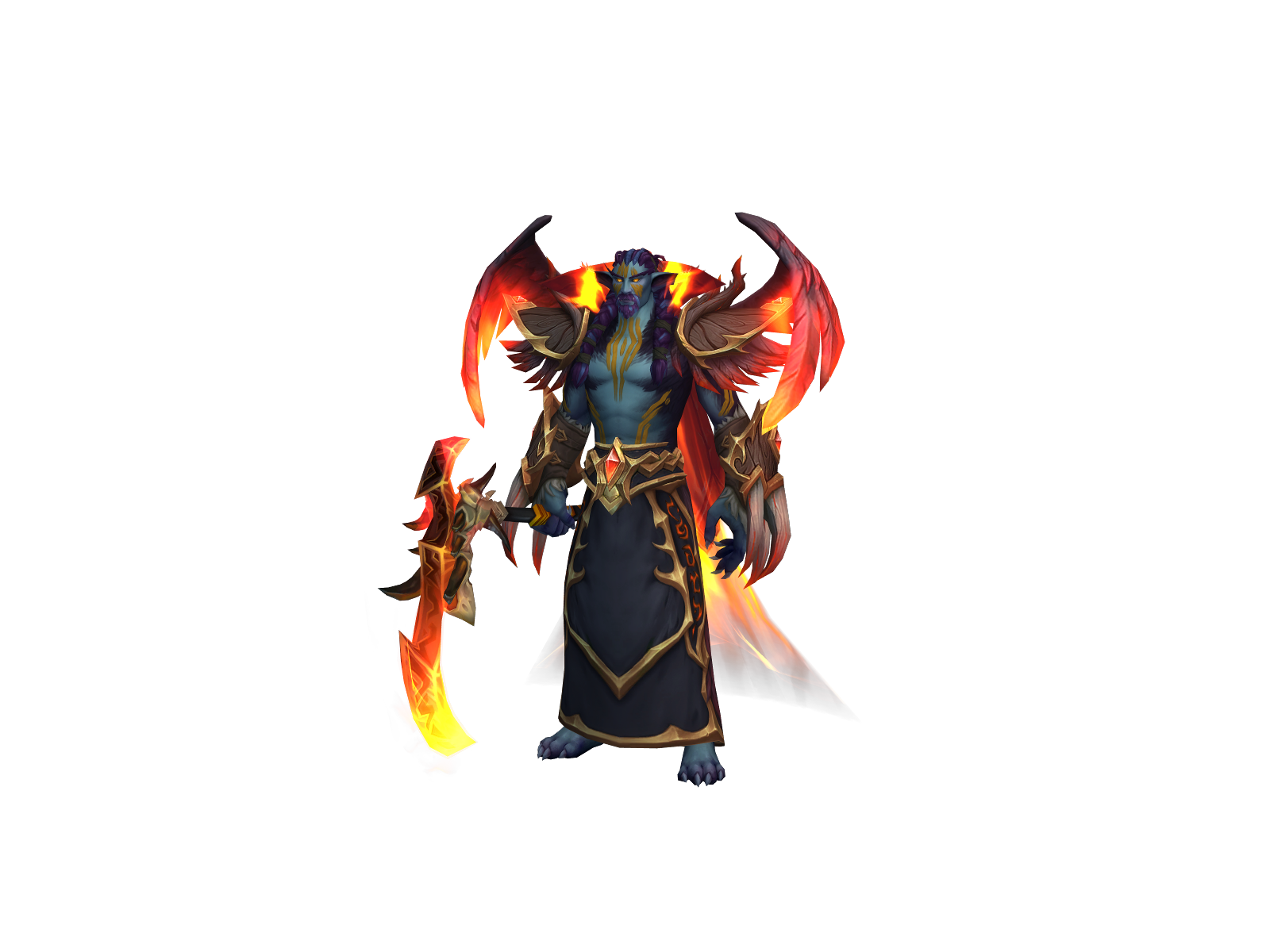 Valunar 3D character render