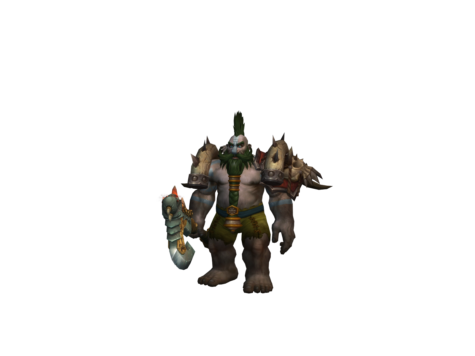 Thehorse 3D character render