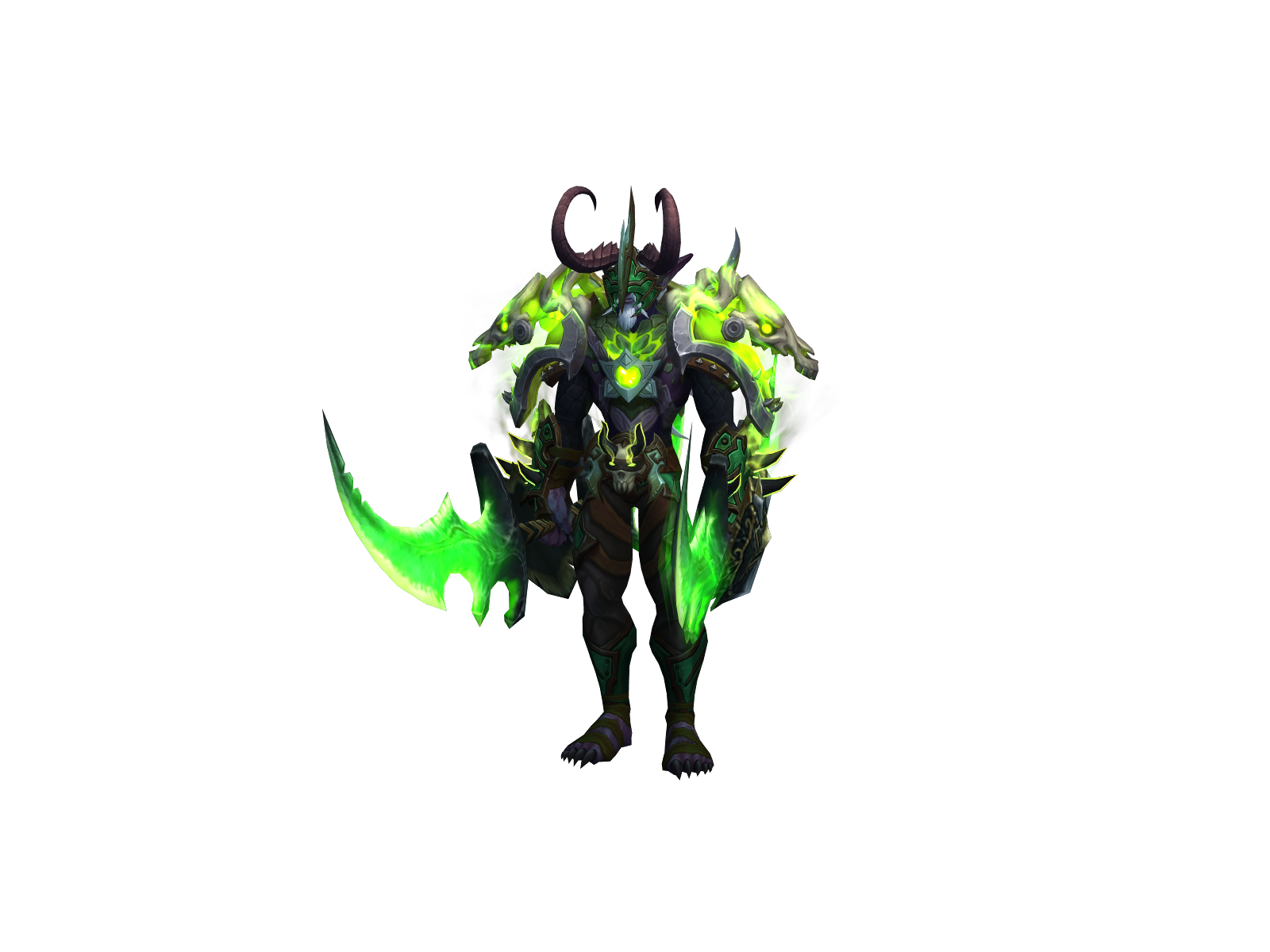 Illïdãn 3D character render