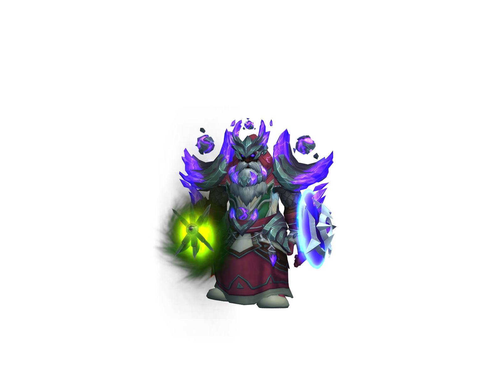 Hightech 3D character render