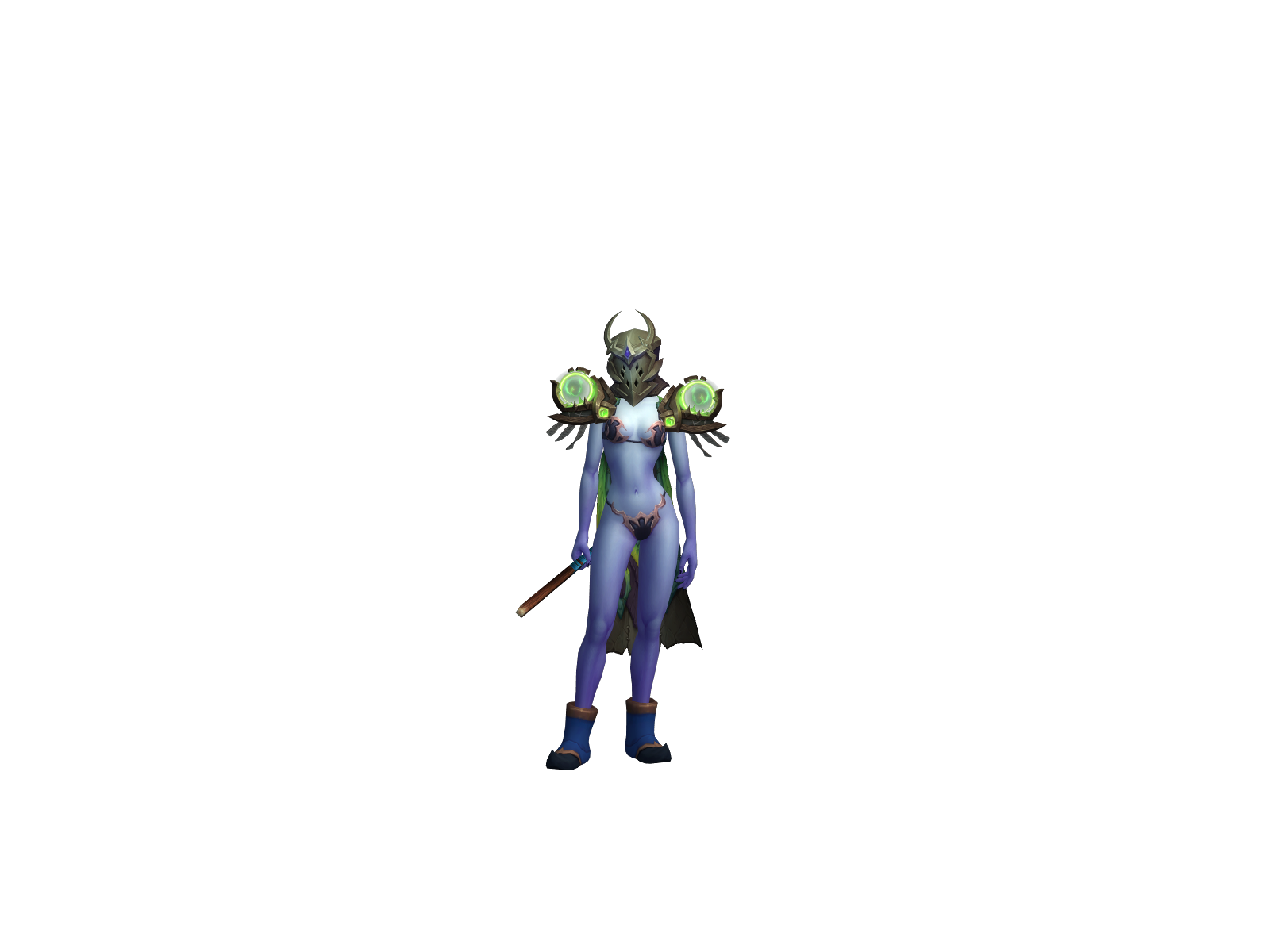 Giannii 3D character render