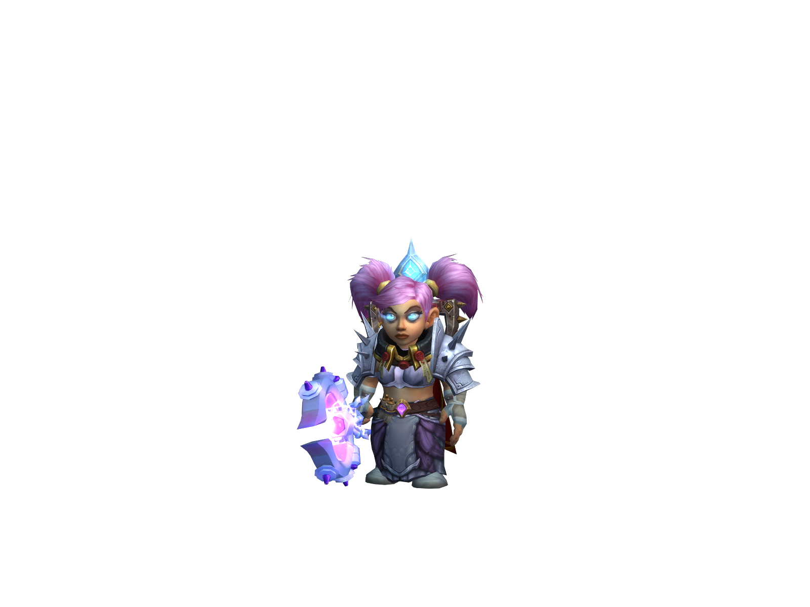 Weany 3D character render