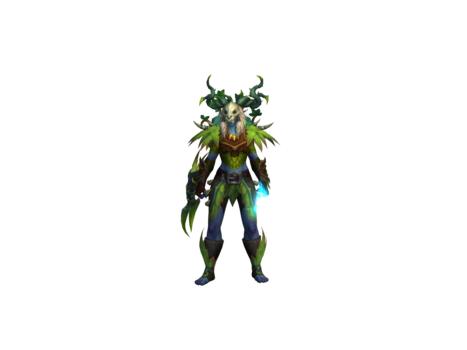 Zapnado 3D character render
