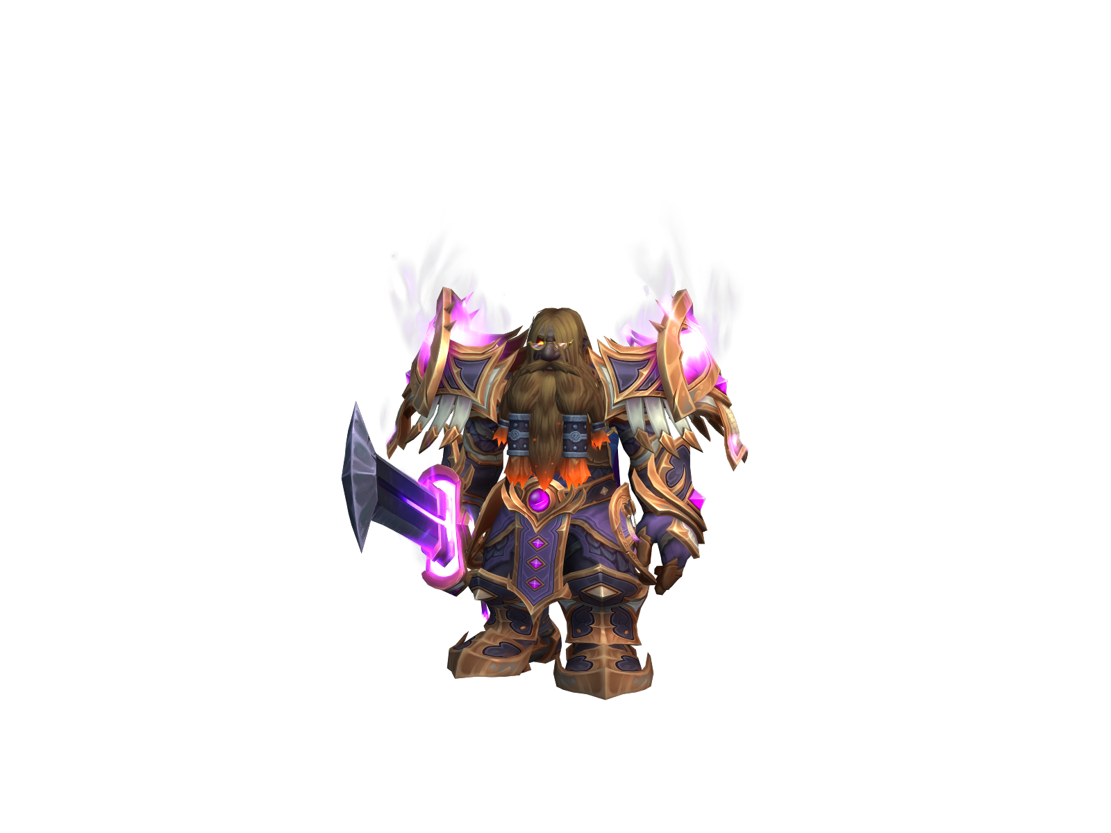 Bernardo 3D character render