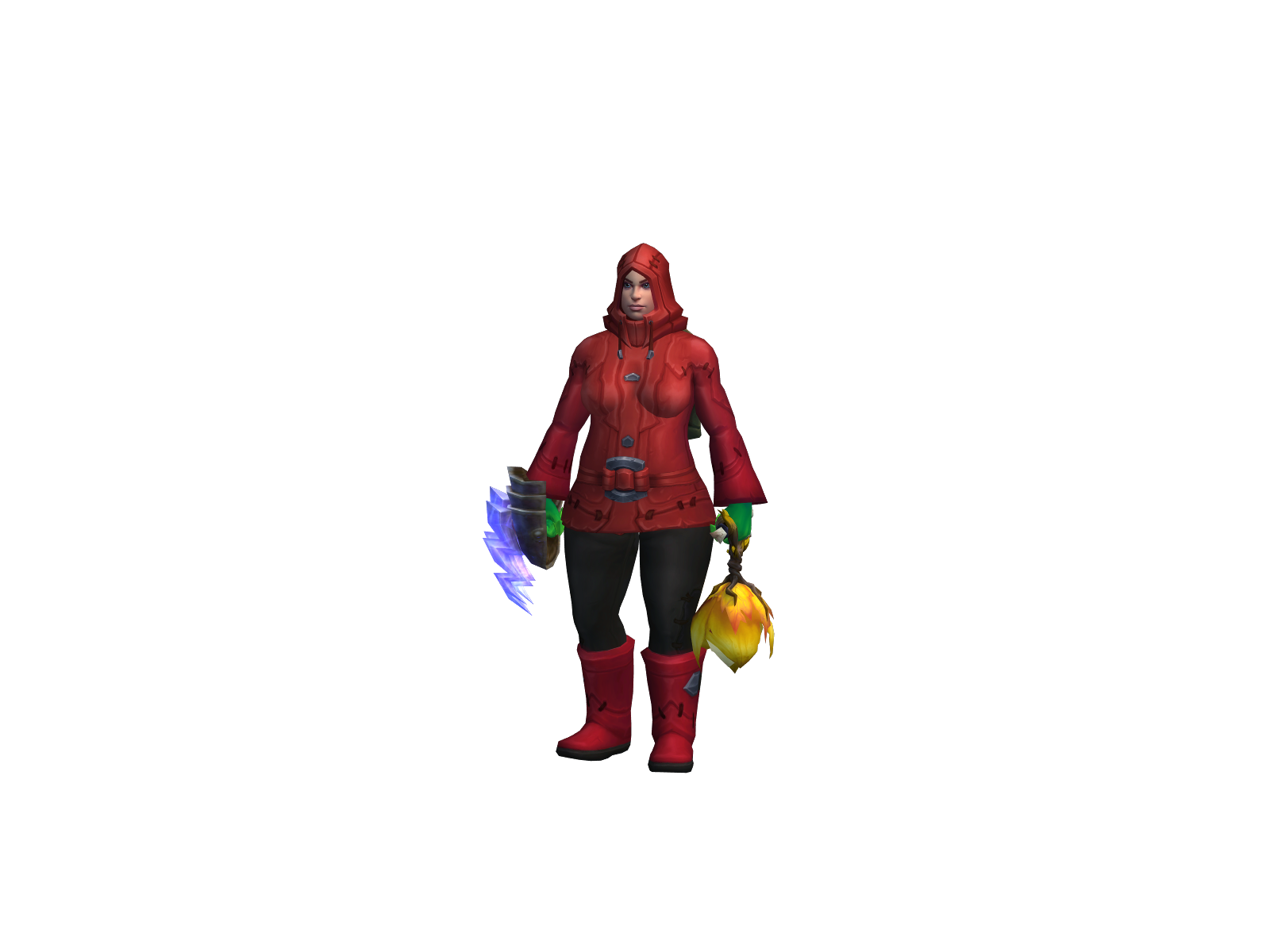 Solomama 3D character render