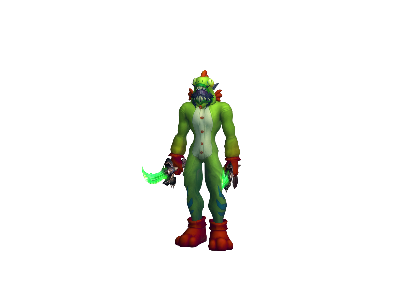 Sapsapblind 3D character render