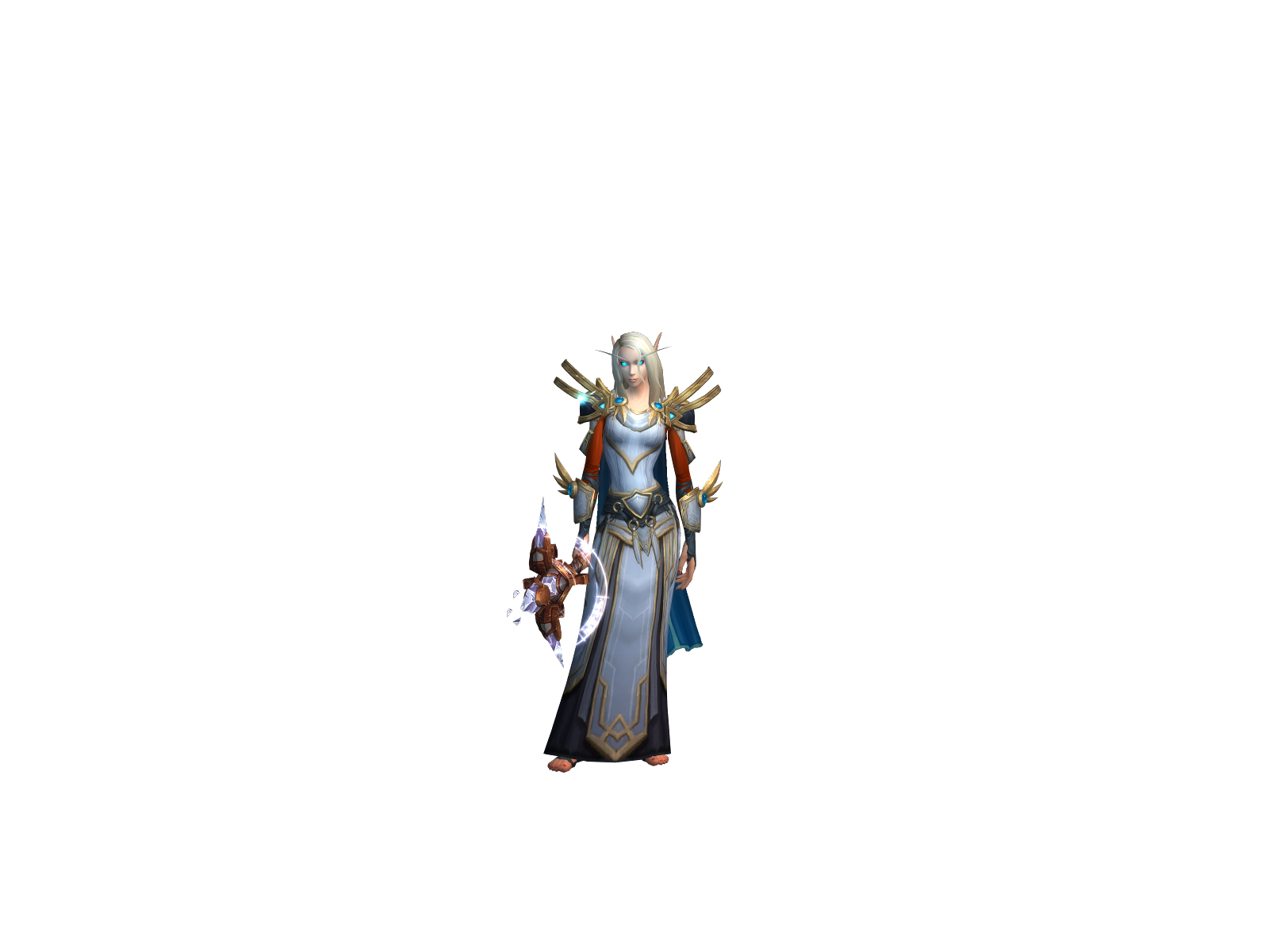 Kiwizard 3D character render