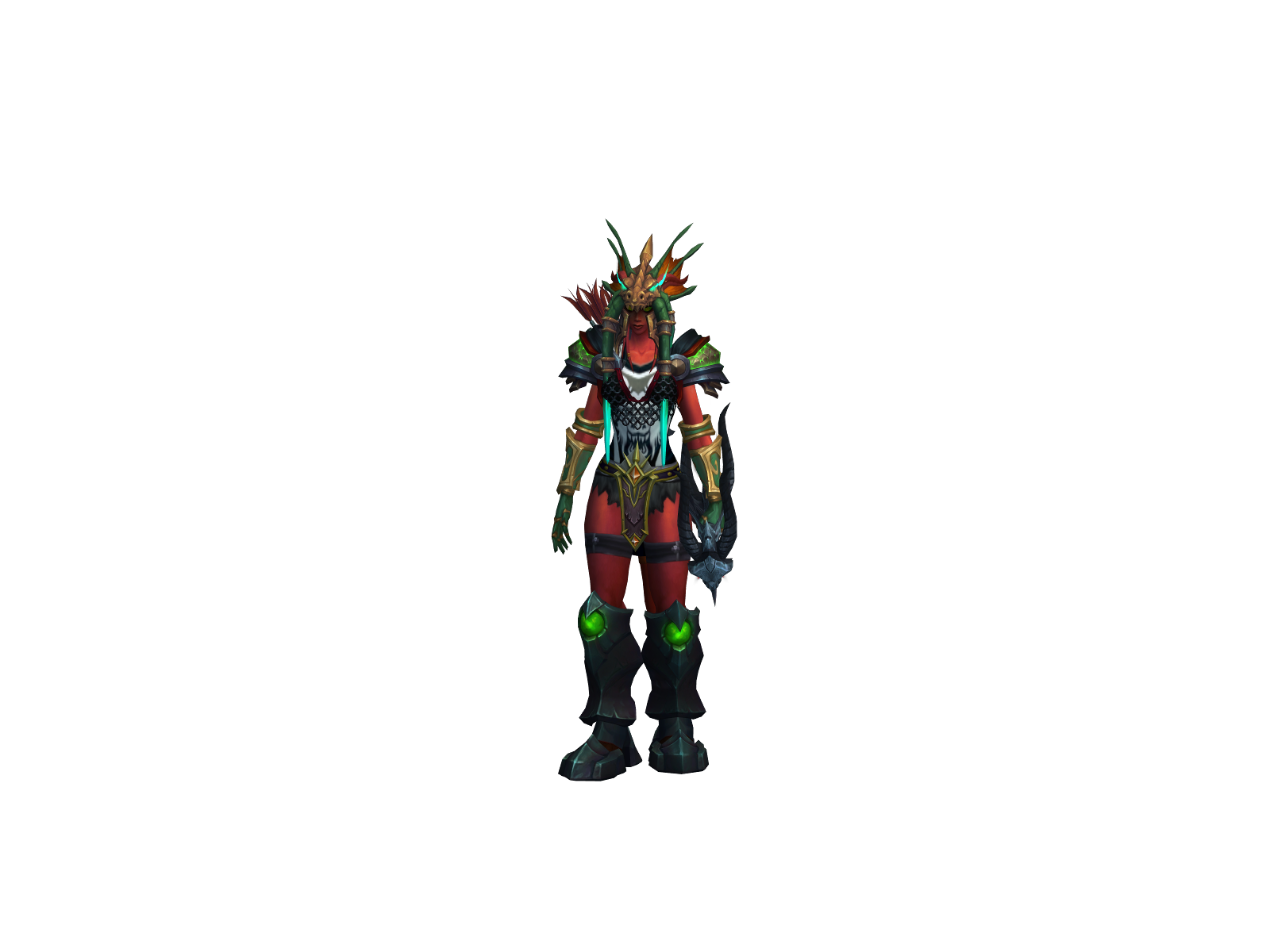 Draemix 3D character render