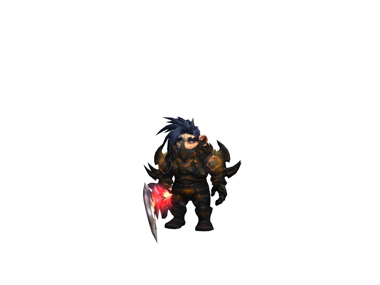 Oniì 3D character render
