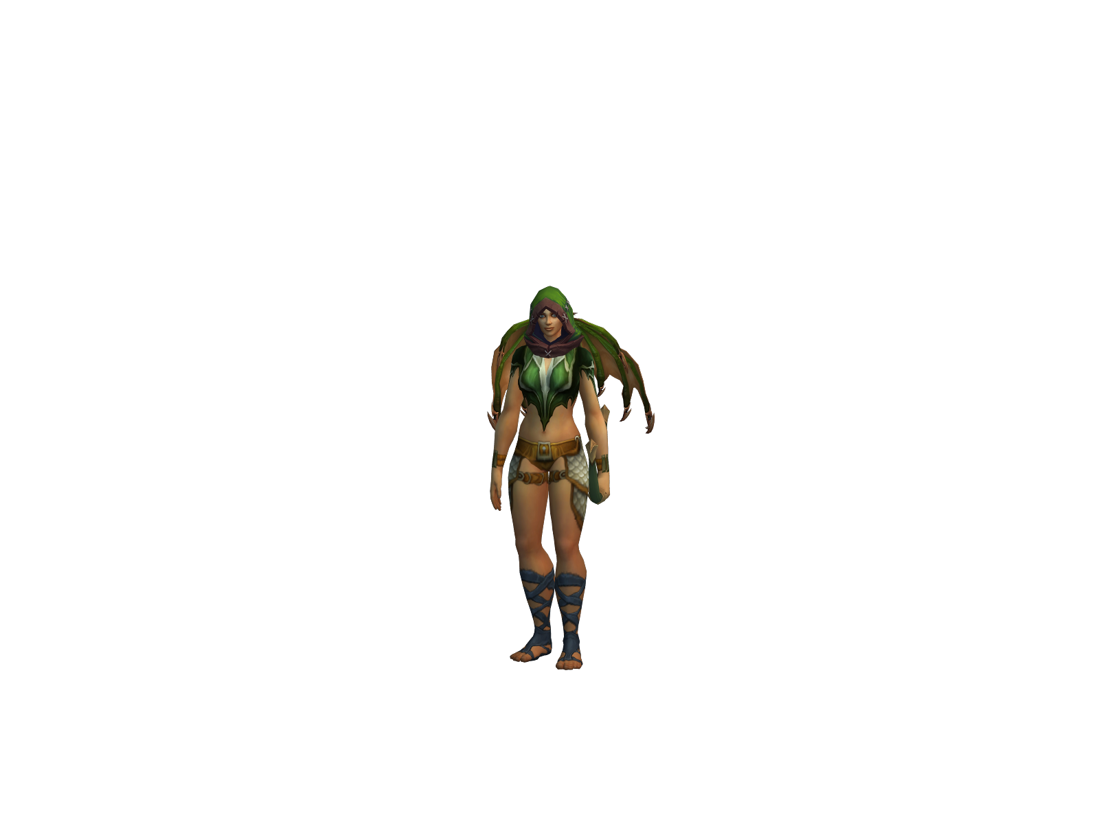 Leroyace 3D character render