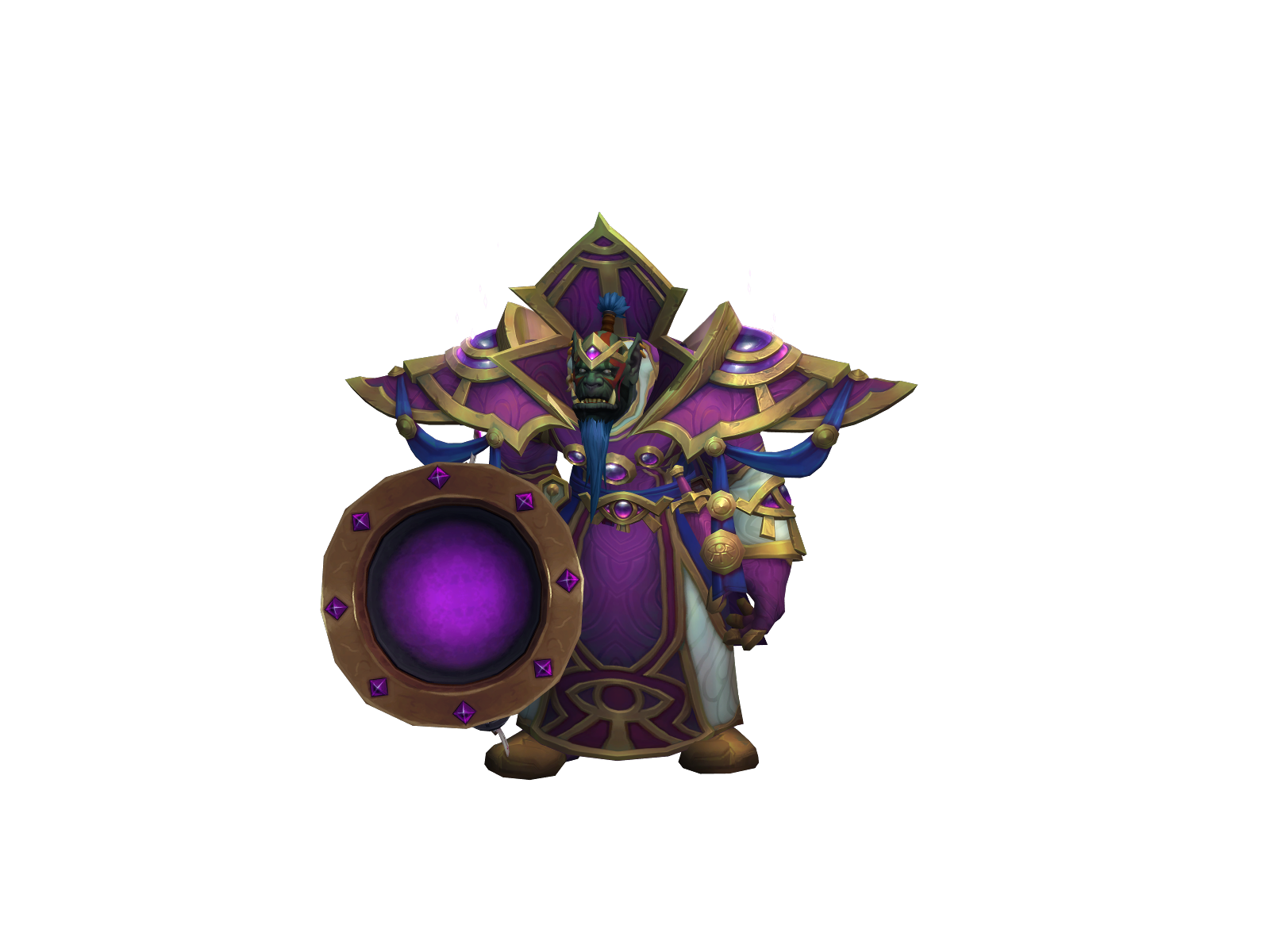 Guldanger 3D character render
