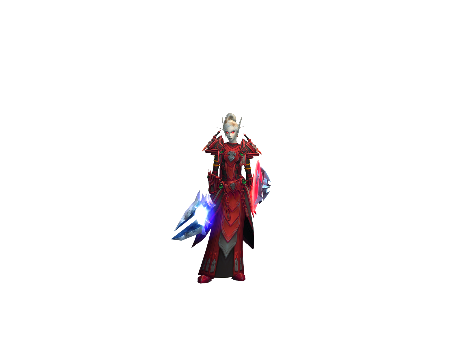 Nevershòck 3D character render