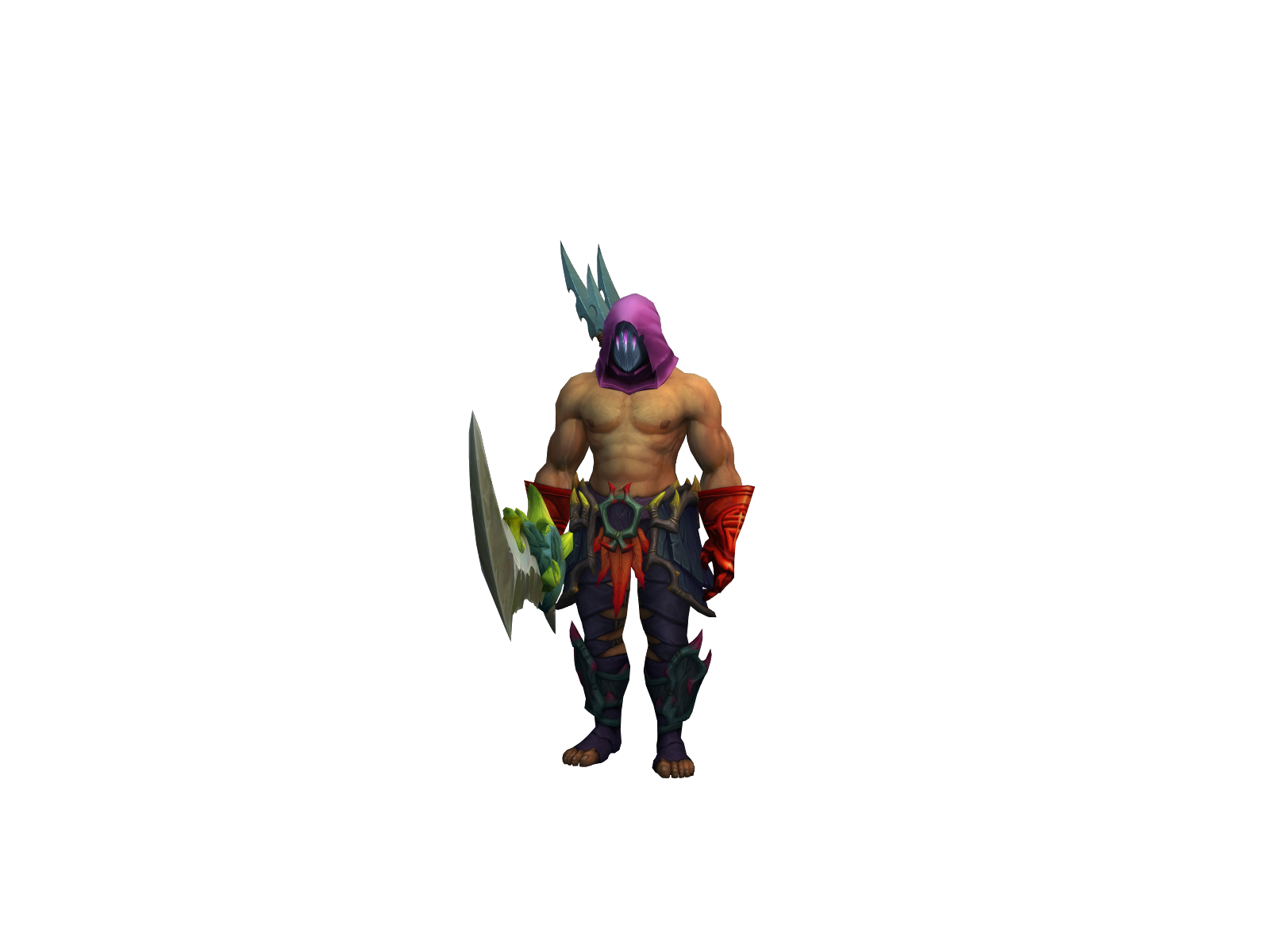 Holydadbod 3D character render