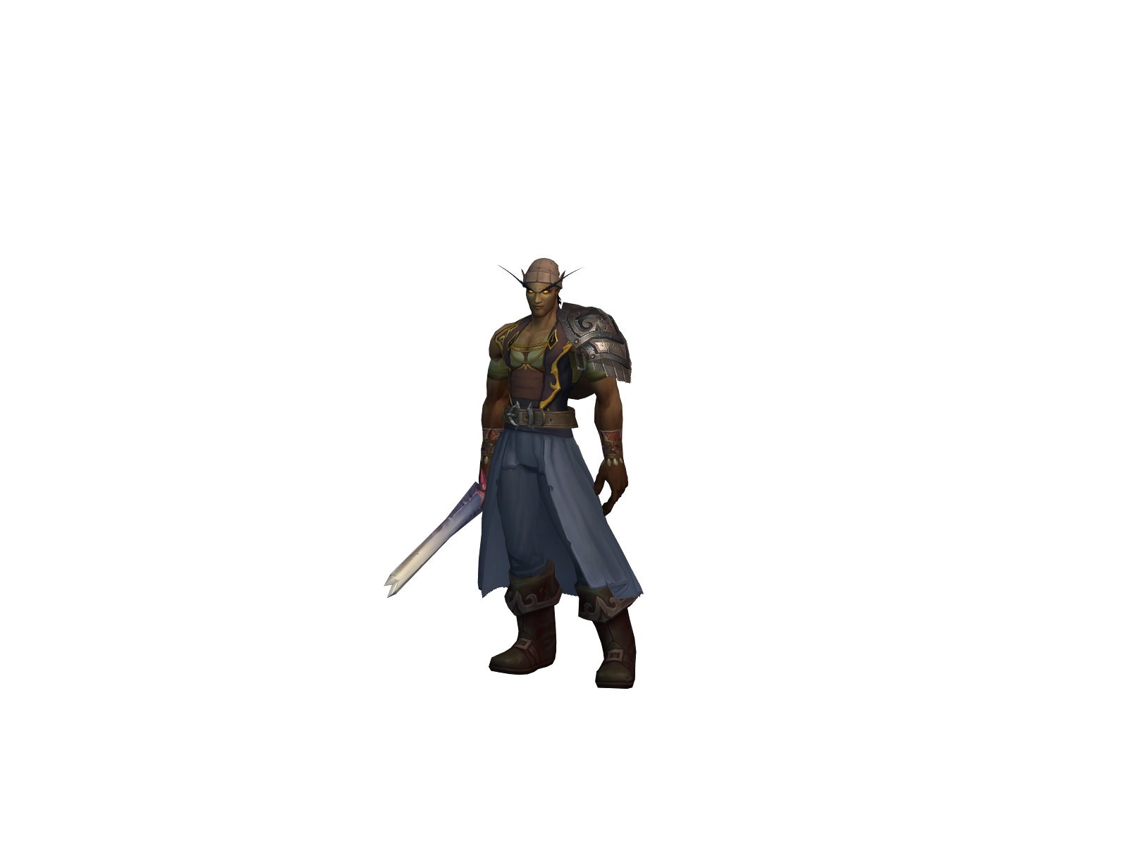 Ravenrev 3D character render