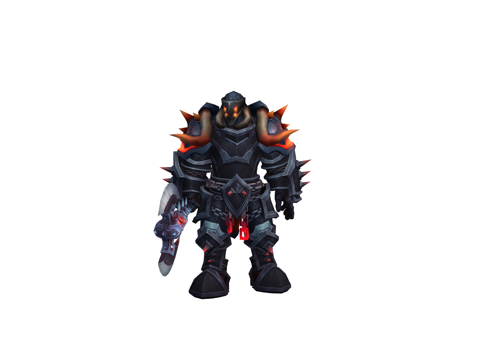Carcharydon 3D character render