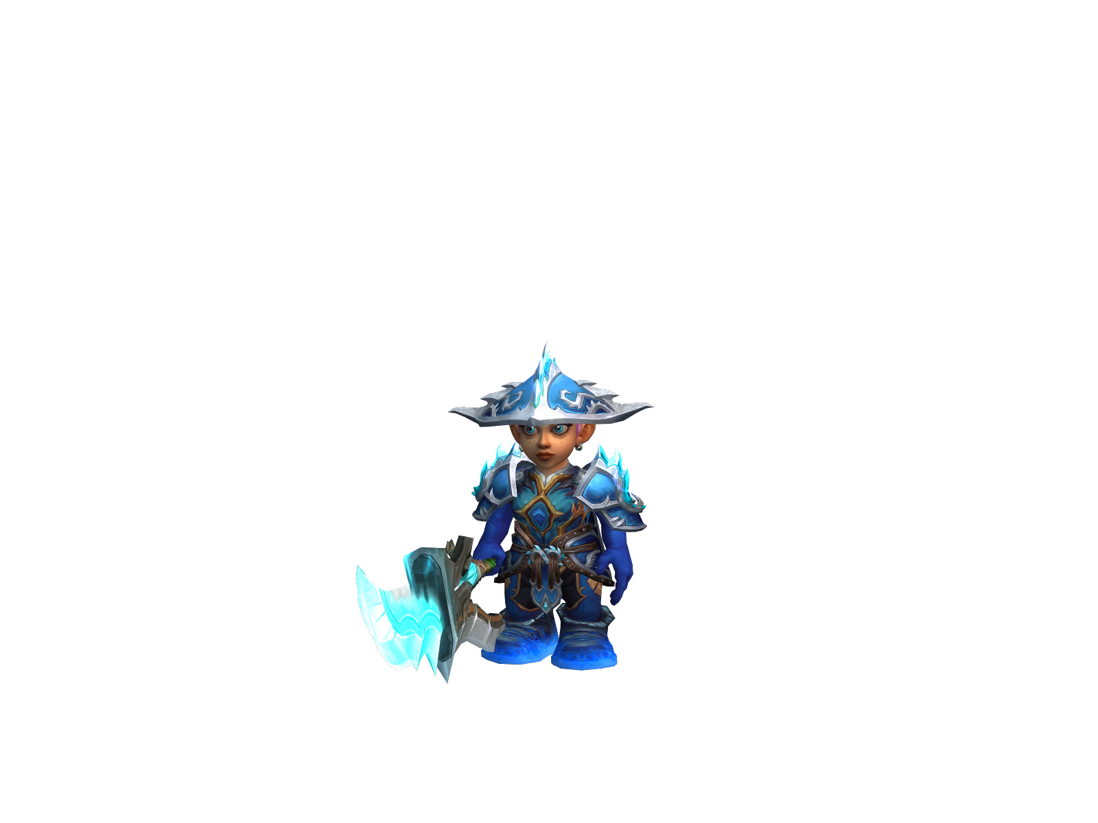Sob 3D character render