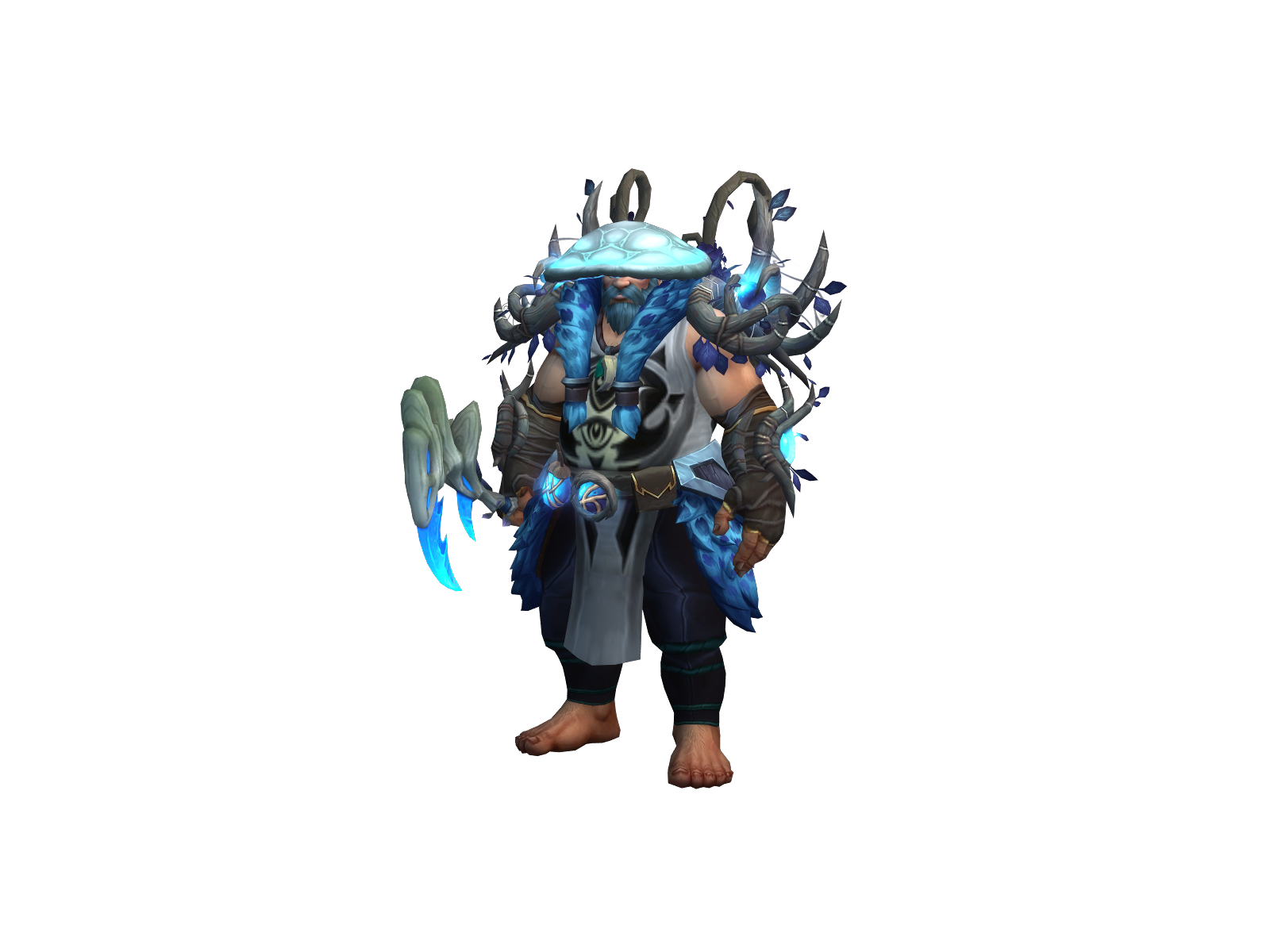Pwner 3D character render