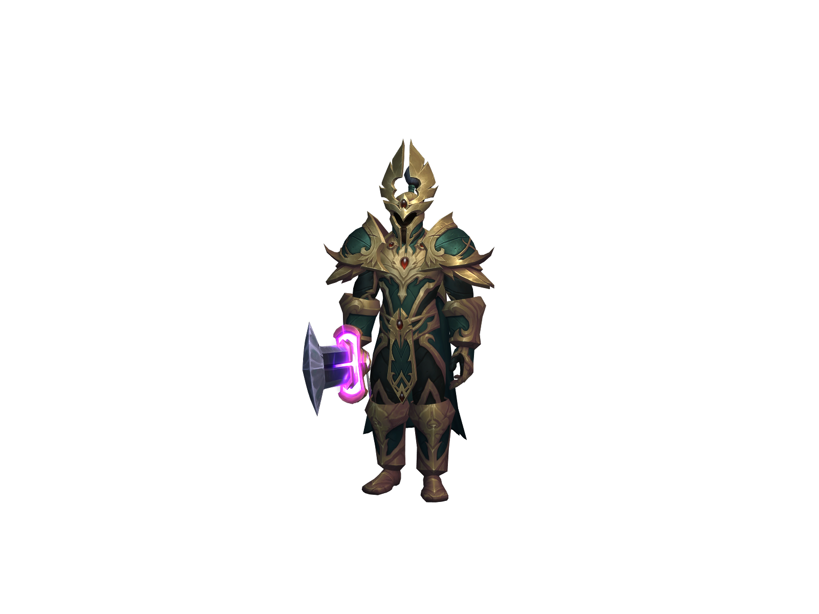 Ironmonarch 3D character render