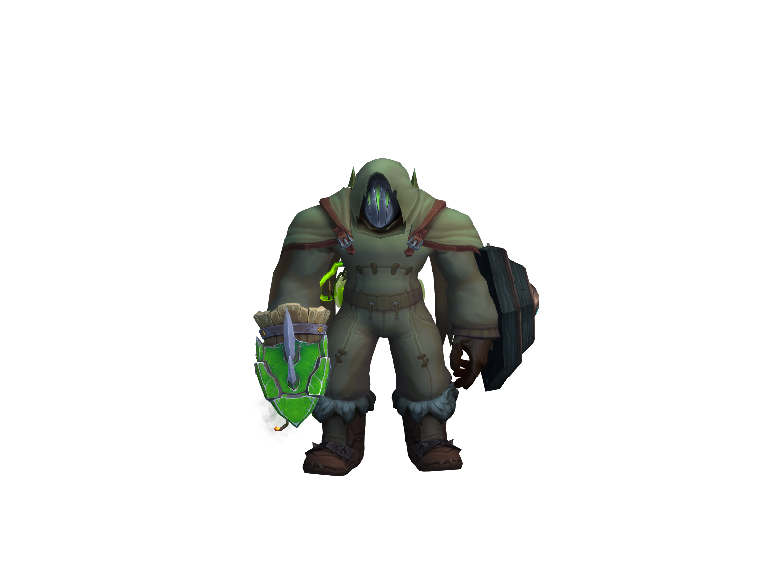 Melonpumper 3D character render