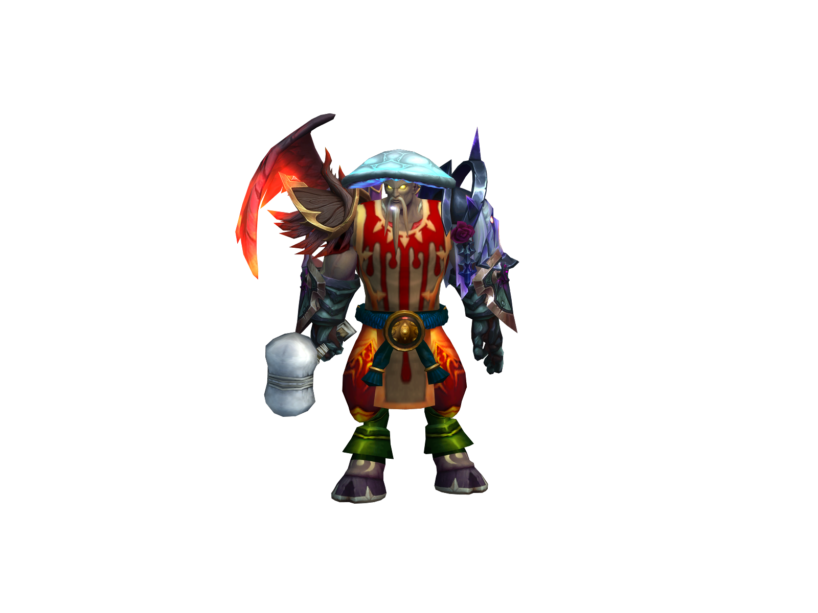 Arfæst 3D character render