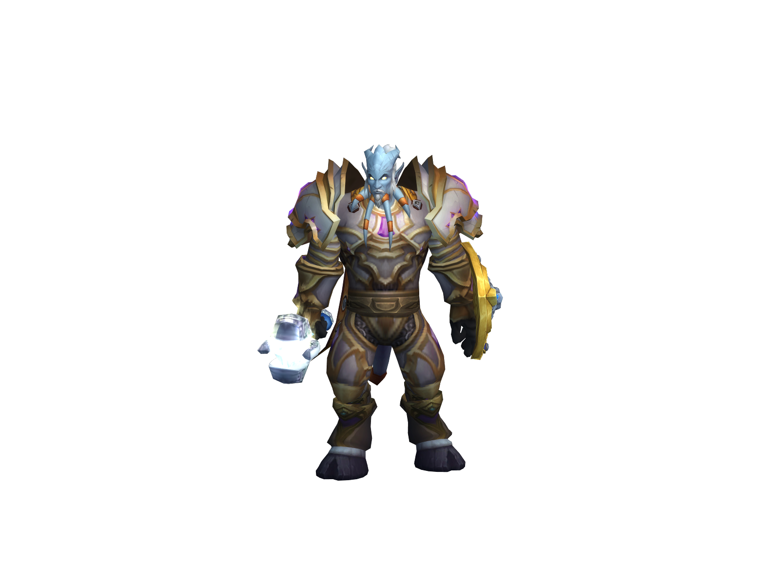 Ezechiel 3D character render