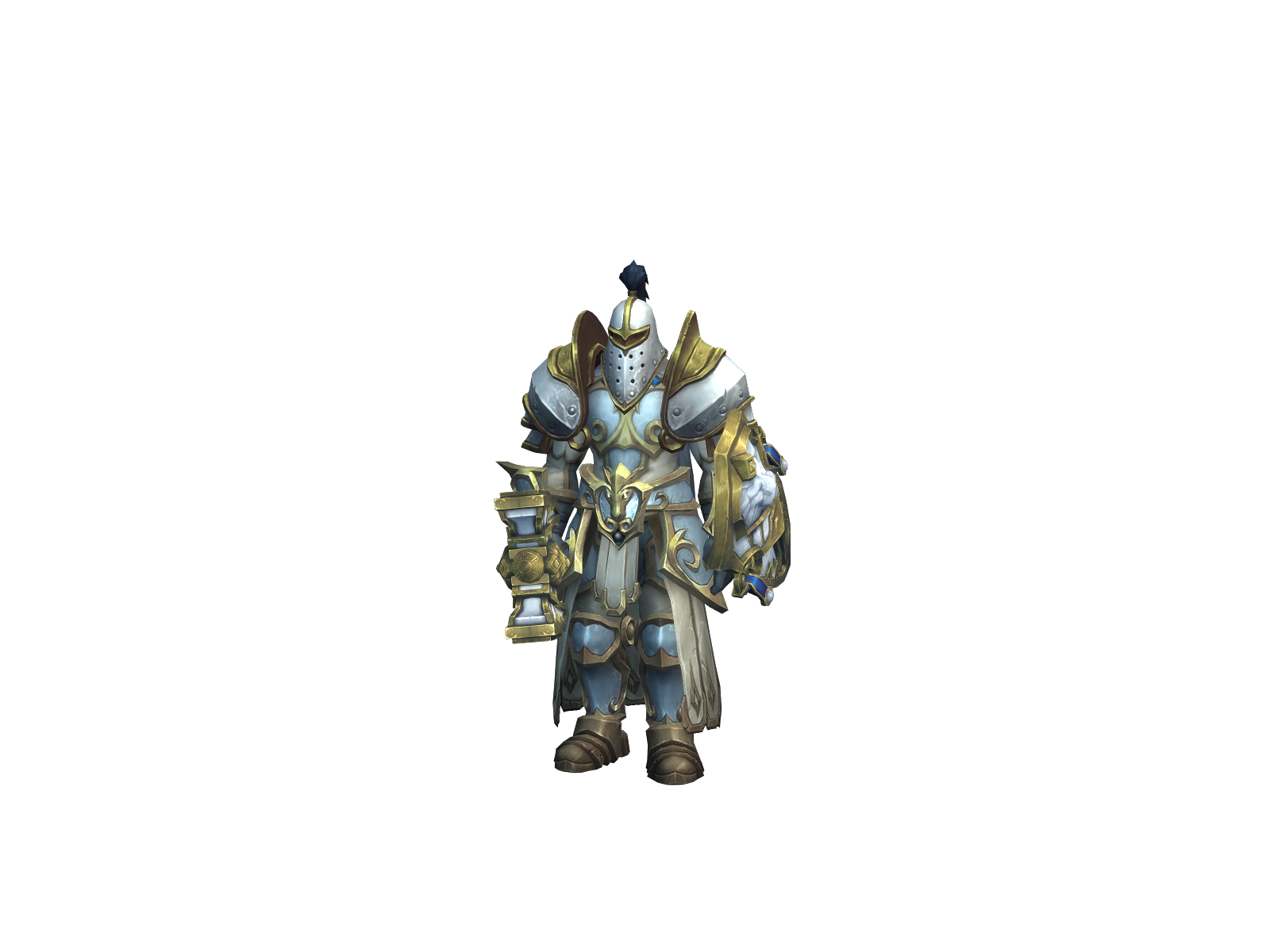 Razuel 3D character render