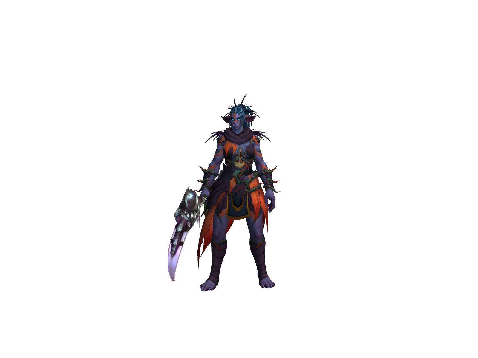 Rammina 3D character render