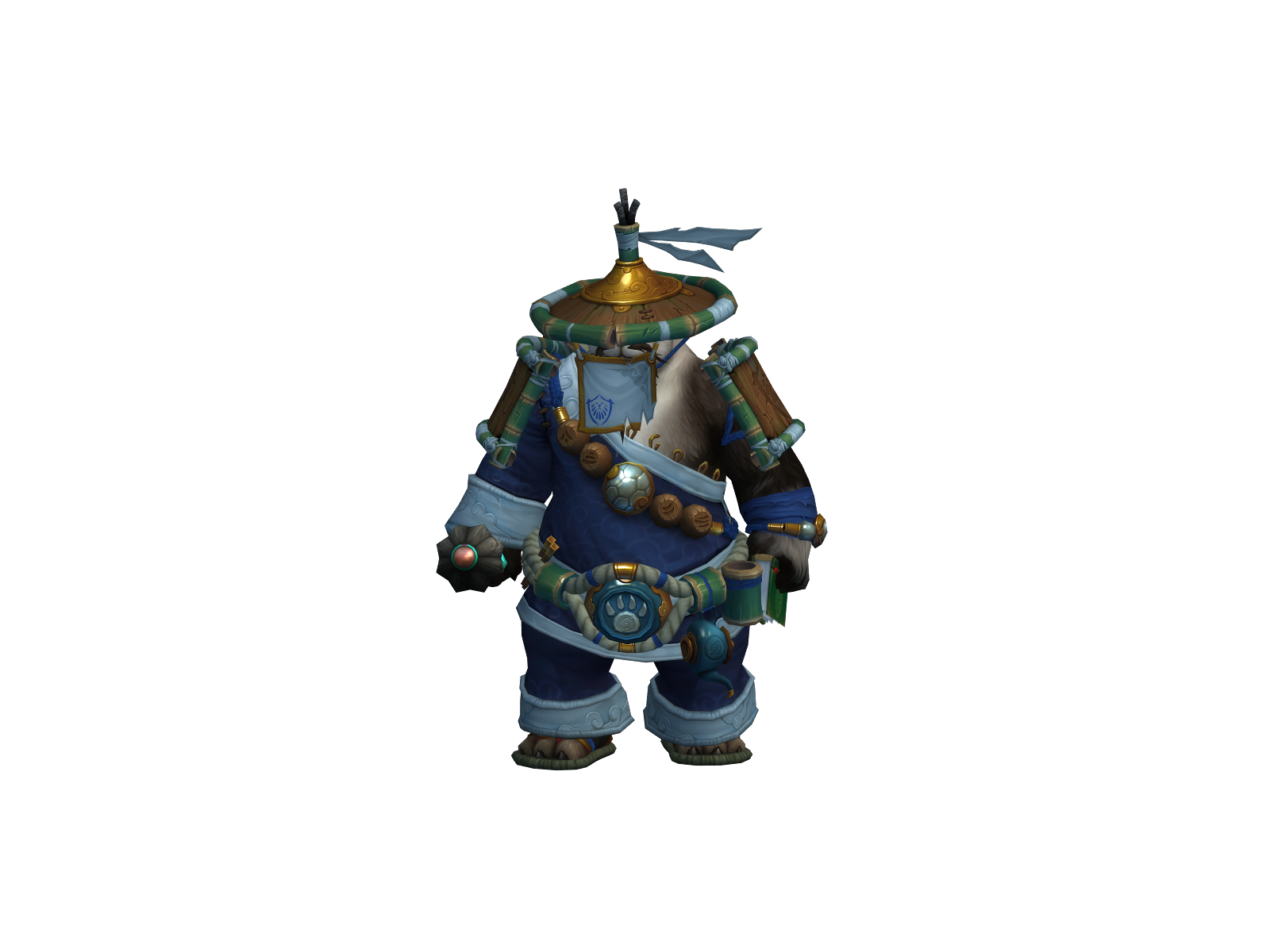 Foodpreacher 3D character render