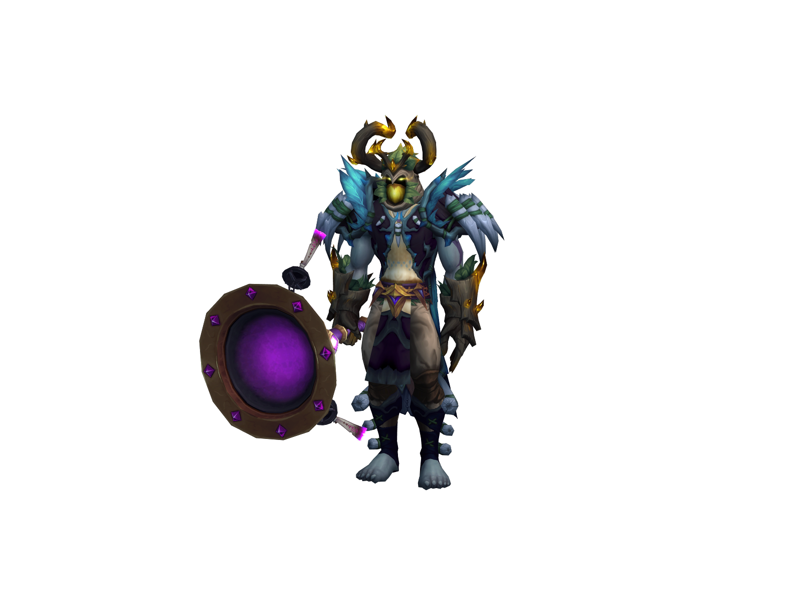 Swiftydel 3D character render
