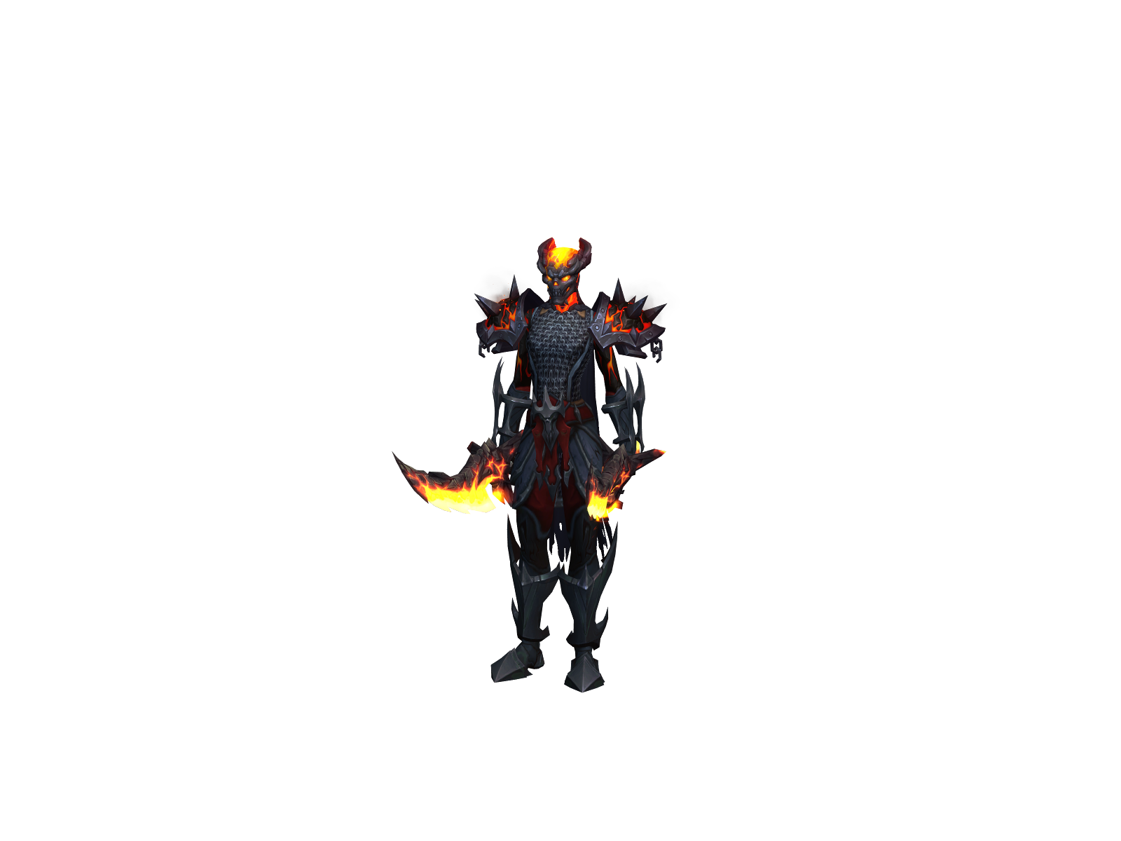 Satana 3D character render