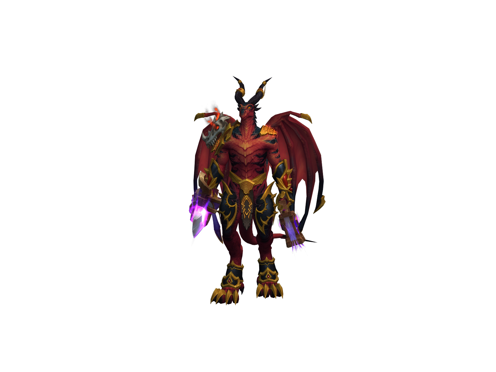 Temporal 3D character render