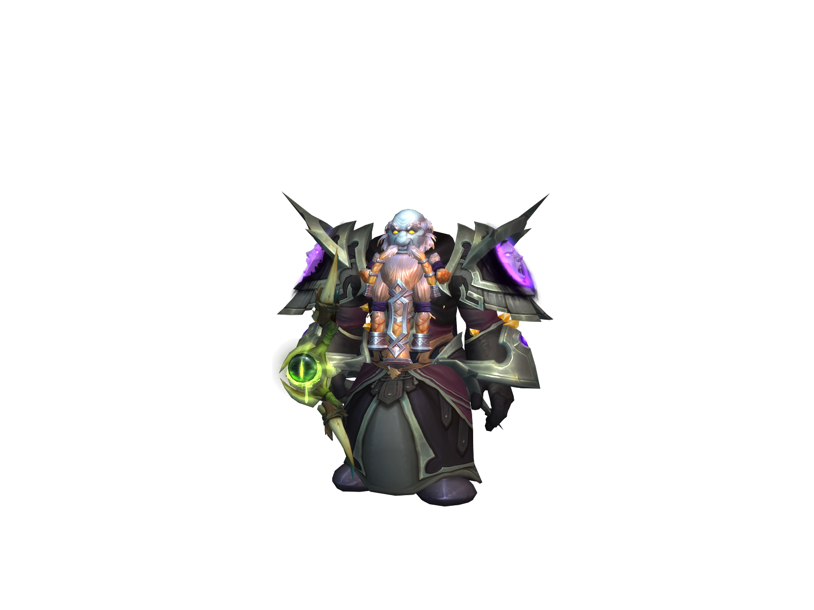 Asroldius 3D character render