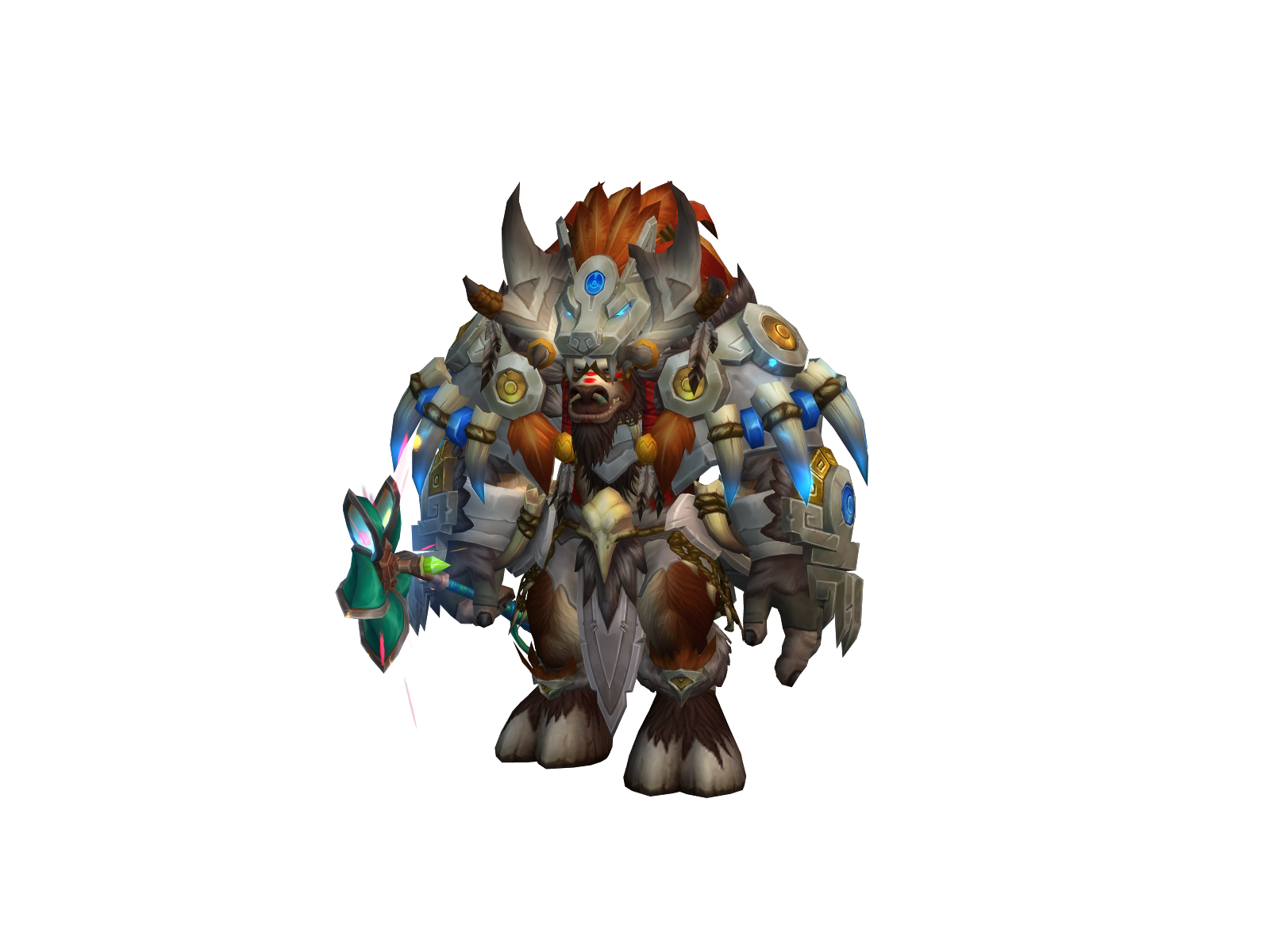 Houdkiin 3D character render