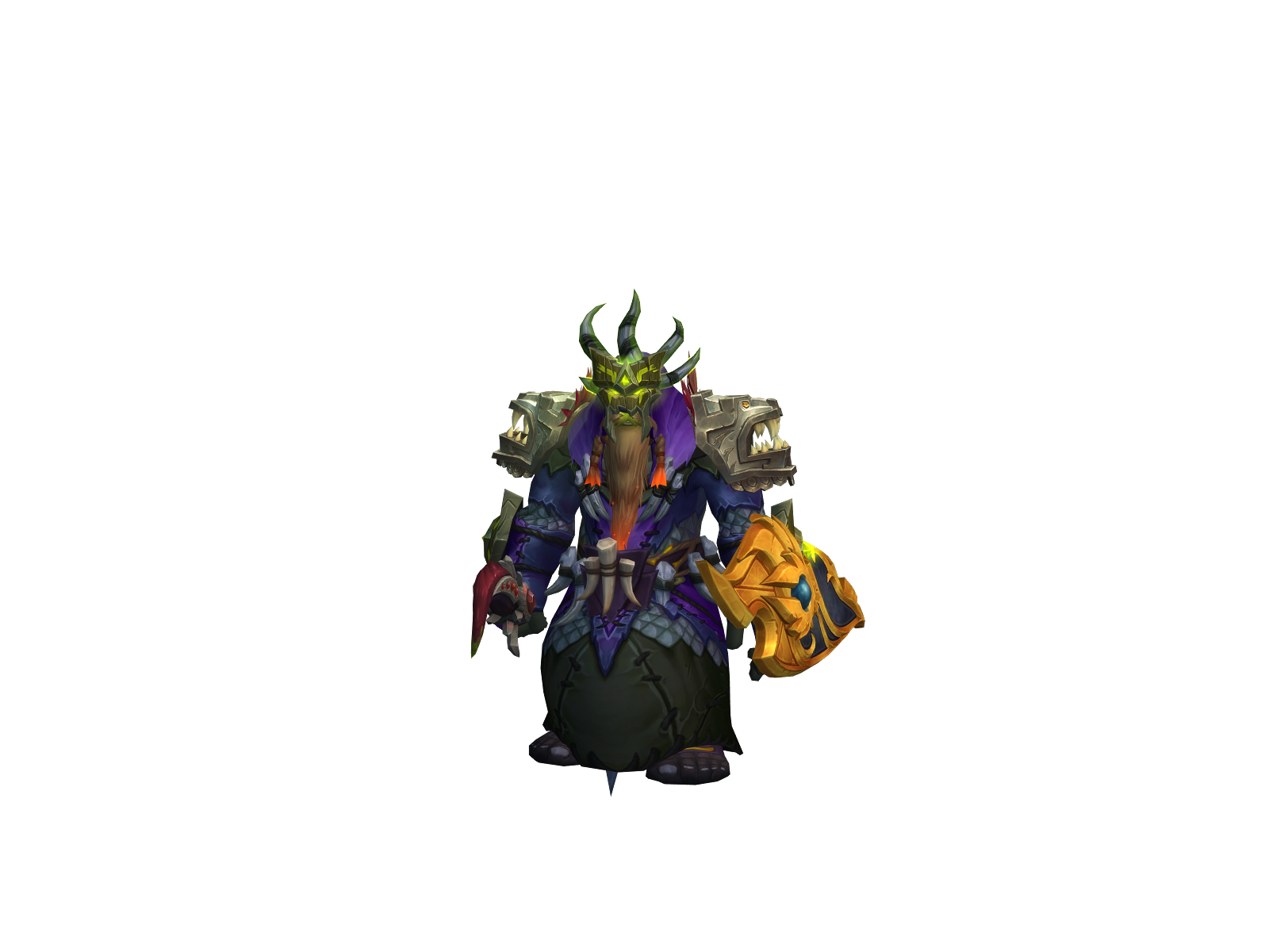 Waeh 3D character render