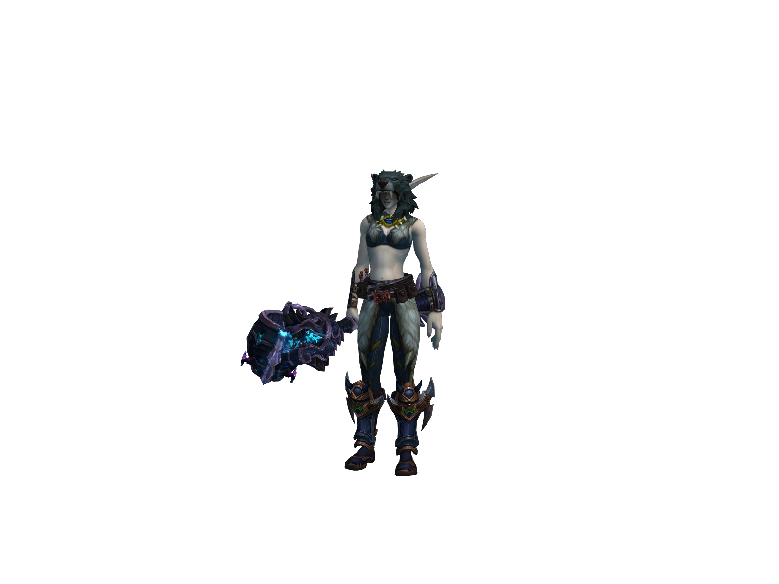 Monktu 3D character render