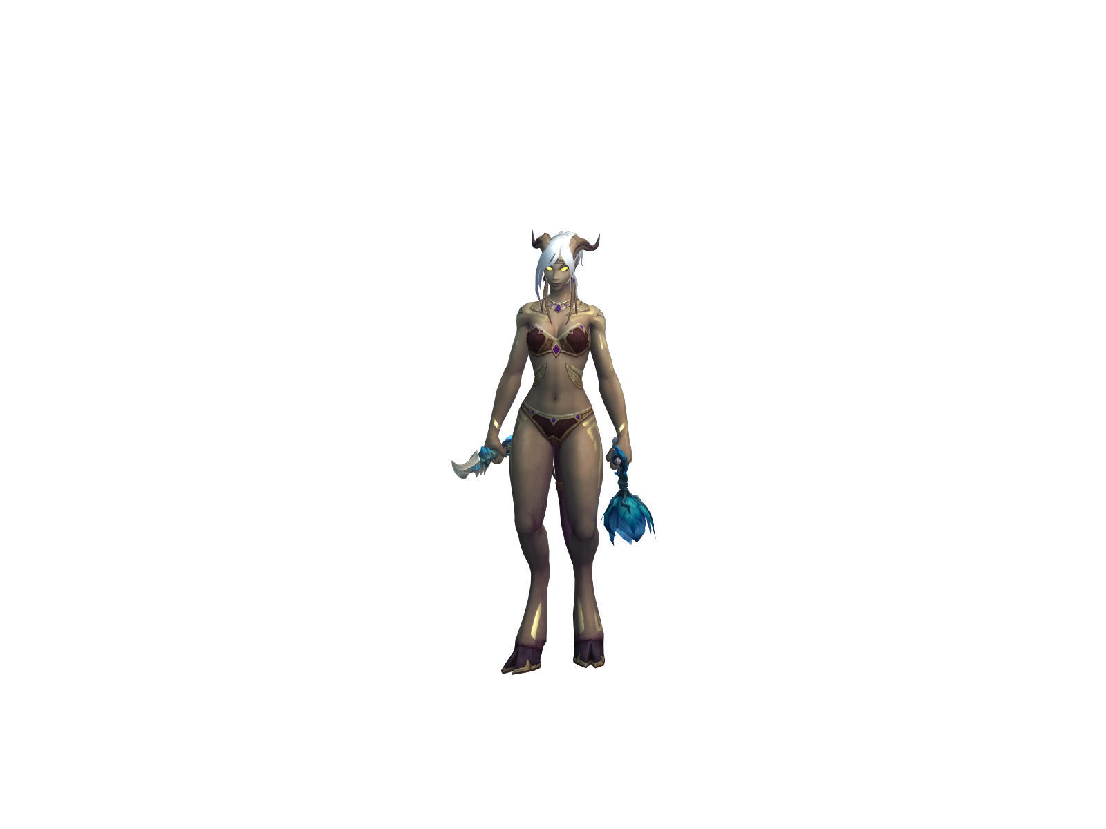 Mysharona 3D character render