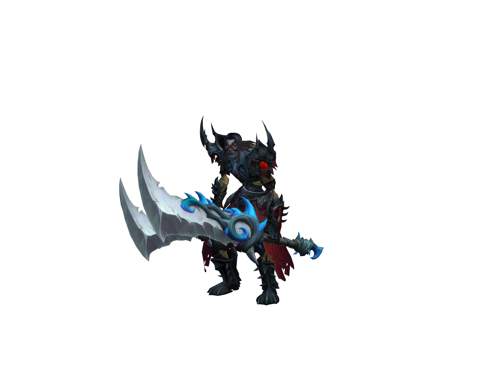 Zombussey 3D character render