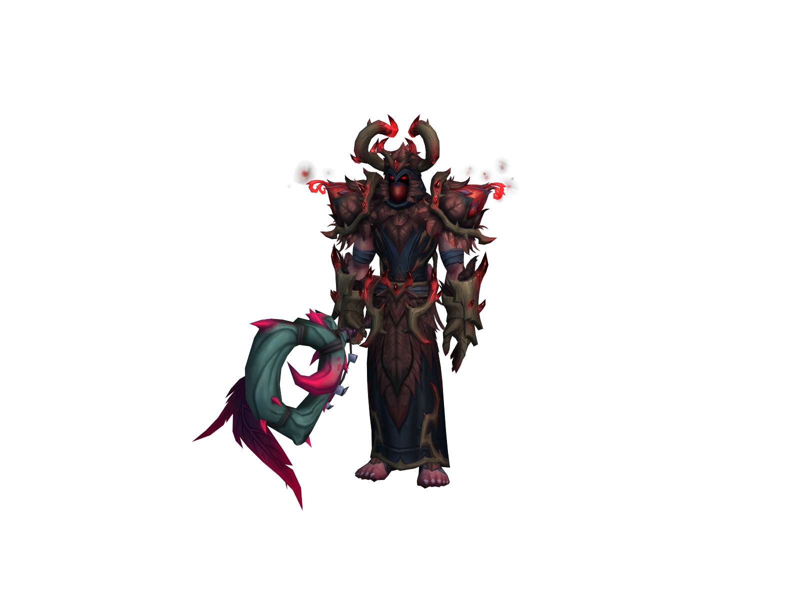 Falln 3D character render