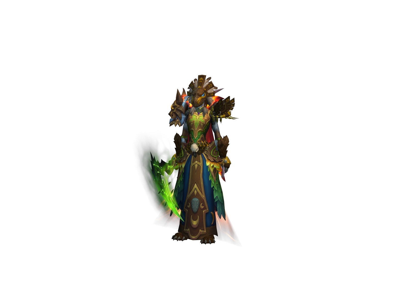 Pskin 3D character render