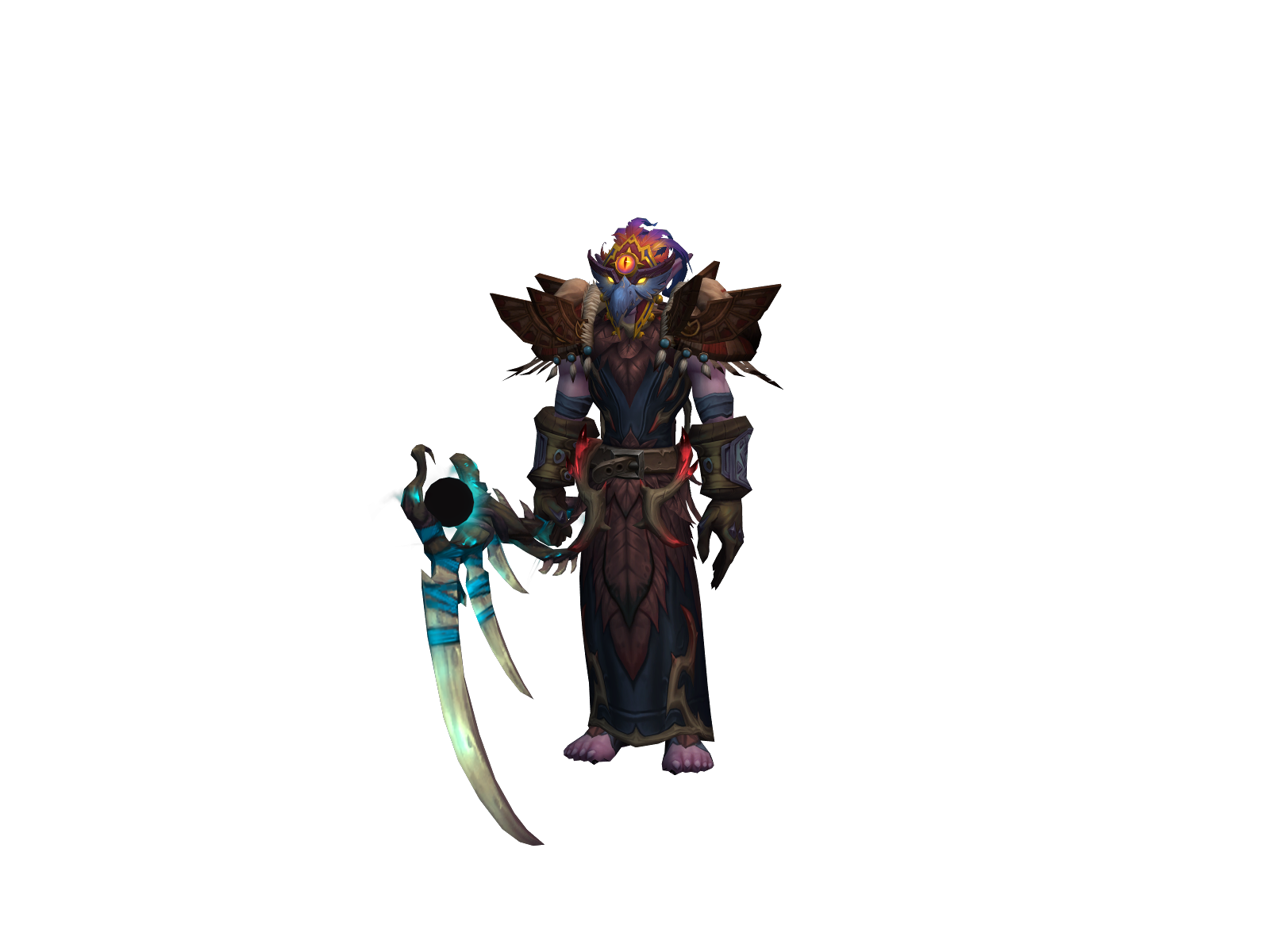 Slev 3D character render