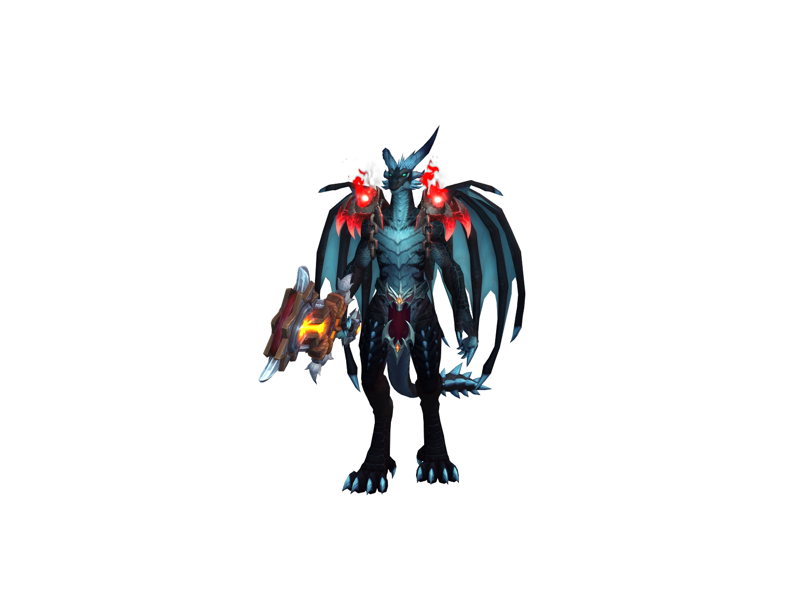 Smolderthorn 3D character render