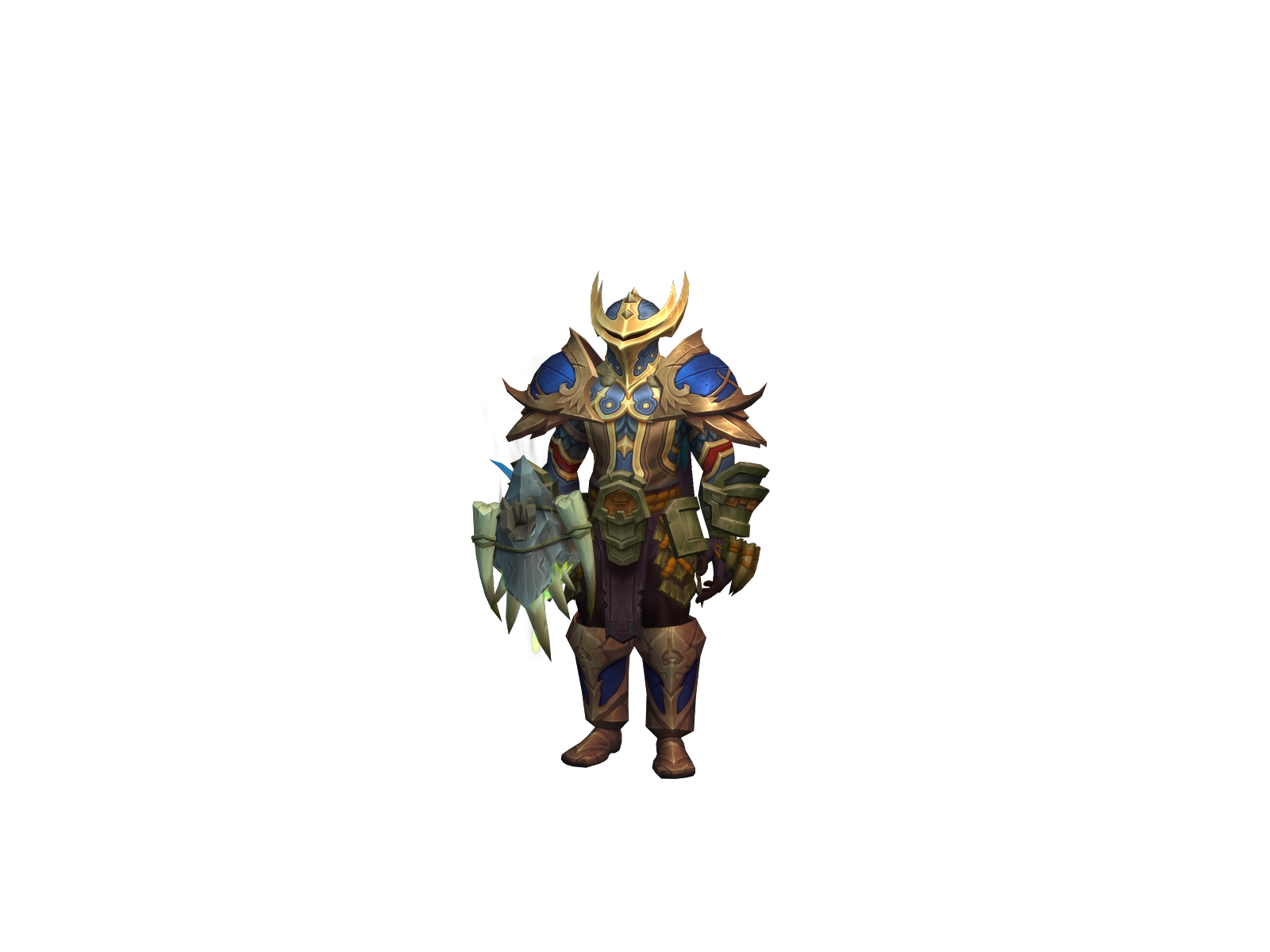 Lohtryagain 3D character render