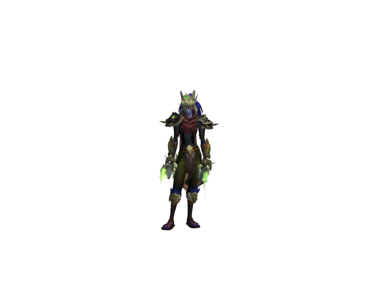 Sylexia 3D character render