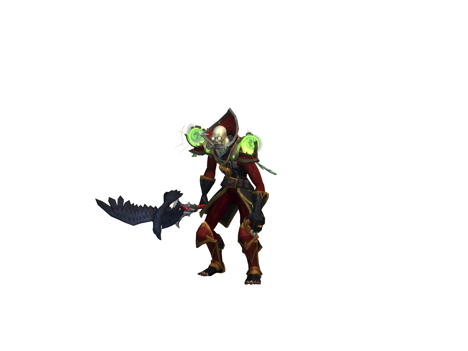 Valcrond 3D character render
