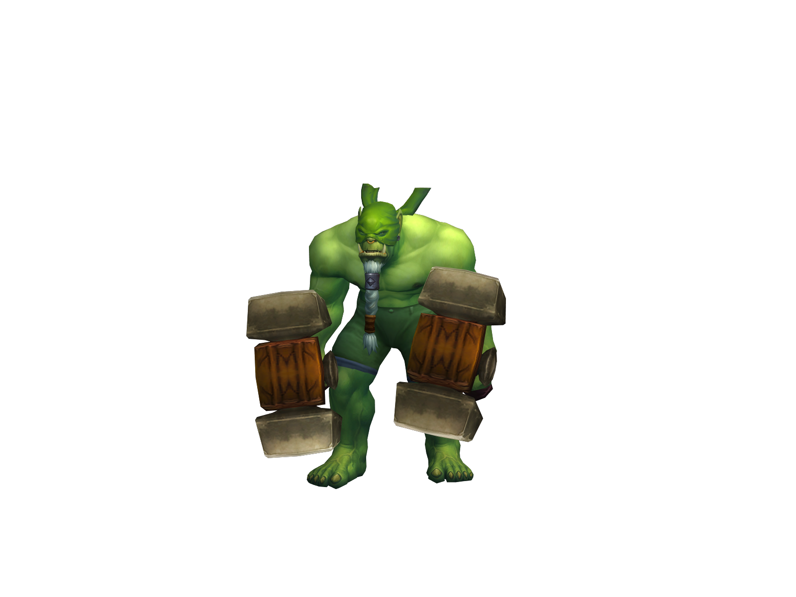 Yunggthugg 3D character render